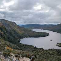 Experience nature at Dove Lake in Tasmania