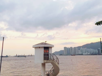 黃金海豚廣場睇日落