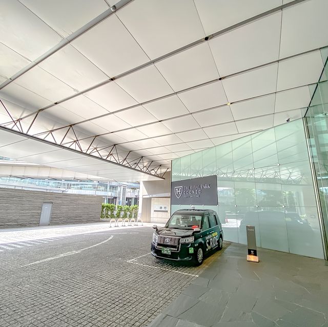 アイコニック汐留の車寄せ