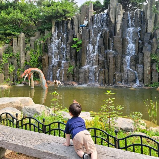 이런 곳이 있다니요?(공룡덕후 아기 대만족)