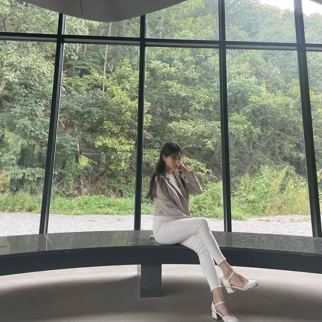서울근교카페::고즈넉한 분위기의 용인 대형카페 묵리459