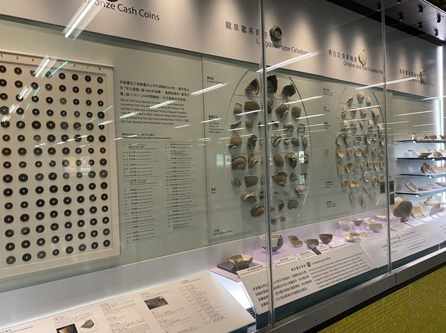 香港首個喺地鐵站舉行嘅文物展🤩