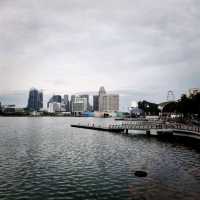 A Scenic Morning Walk/Jog At Marina Bay