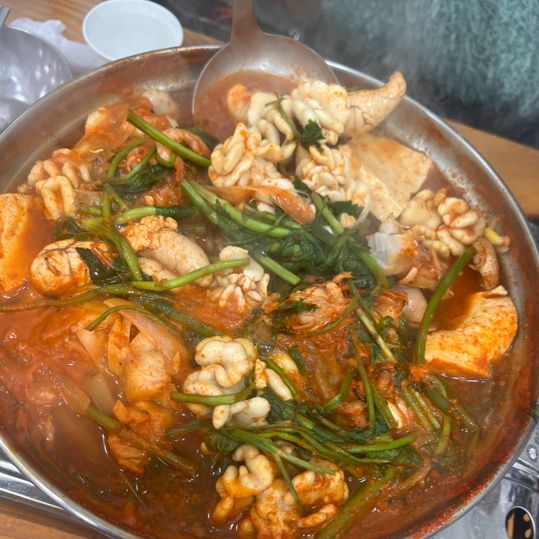 韓国/ソウル【広蔵市場】鱈と白子がたっぷり！テグメウンタン🐟❤️‍🔥