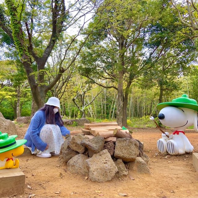 꽃과 나무가 가득한 제주 스누피가든 야외편🐾