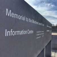 Holocaust Memorial: Gray Slabs/Dark Past