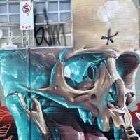 Fitzroy. A haven for street art lovers