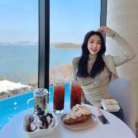 수영장과 오션뷰를 한번에 볼수있는 여수카페🌊