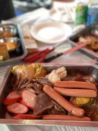 東涌馬拉松式BBQ 燒足7 小時 任飲任食