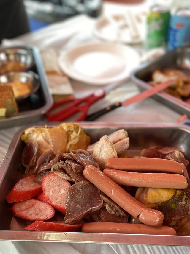 東涌馬拉松式BBQ 燒足7 小時 任飲任食