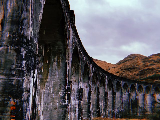 Harry Potter train bridge 🤩