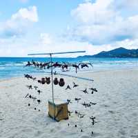 หาดทรายขาว น้ำทะเลใส