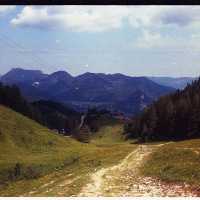 Hiking in the Austrian countryside 