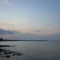 제주 서쪽 세화해변 밤산책