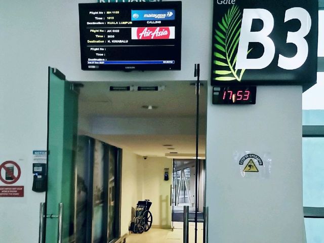 Depart from Penang International Airport 