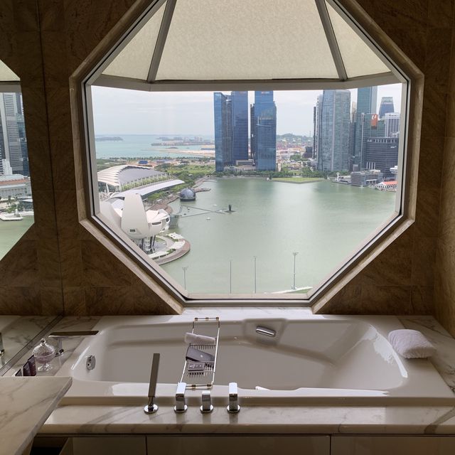 Hotel with the best bathroom view