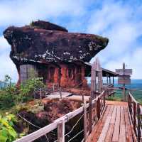 วัดภูทอก ชมวิว360 องศา บนยอดเขา จ.บึงกาฬ