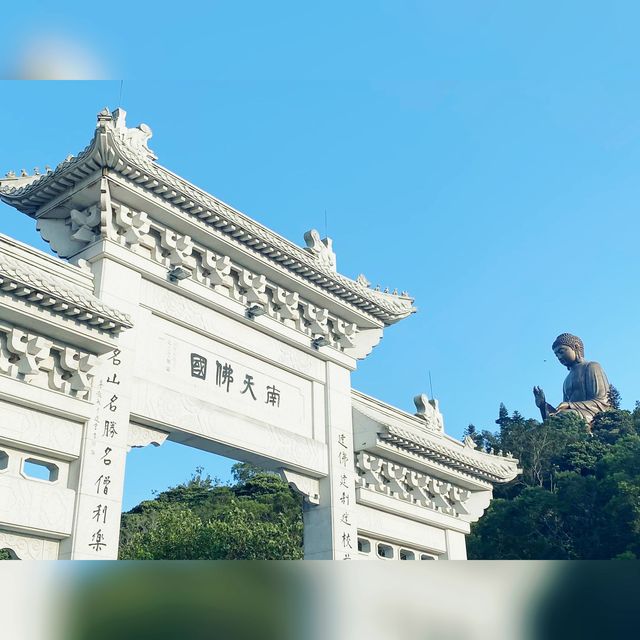 香港景點之一～天·壇·大·佛🙏