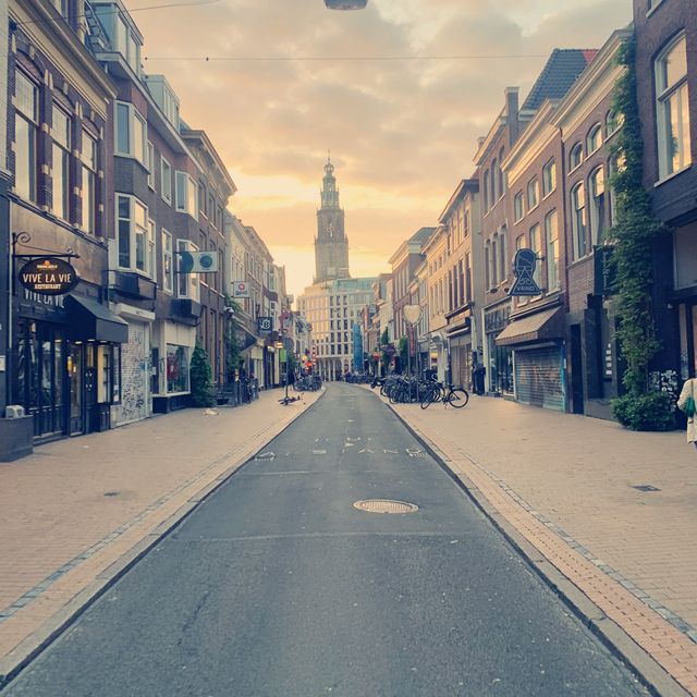 Incredible Martini Tower in Groningen 