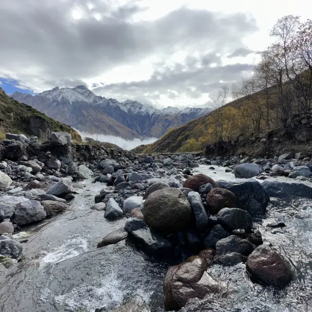 4x4 way to Gergeti