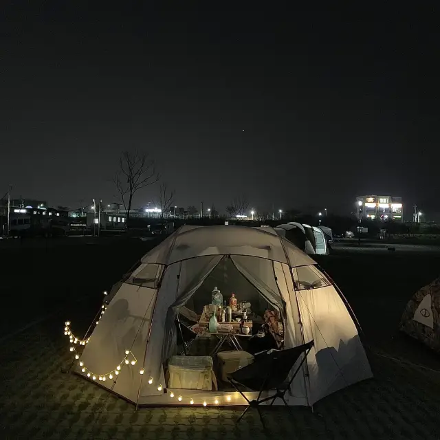 부산 도심에서 즐기는 캠핑 🏕