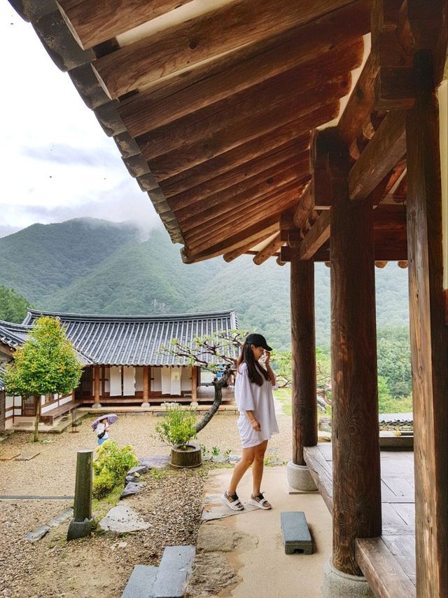 비오는날 더 운치있는 한옥의 정취, 아원고택🌳