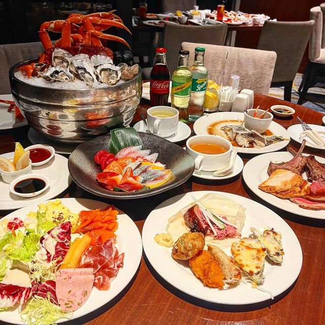 鱈場蟹腳·鴨肝·鮮蠔任食