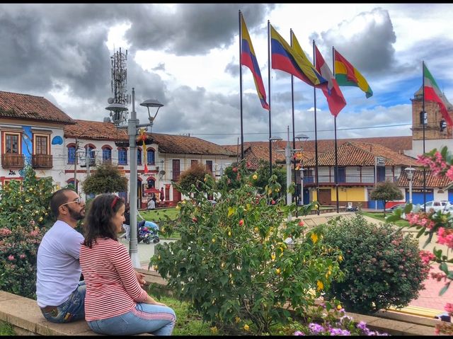Plaza de los comuneros - Zipaquira- Colombia 