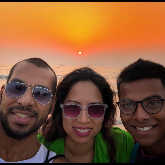 Sunset at Cox's Bazar Beach 