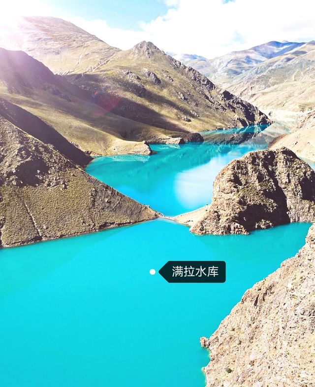 A must-visit place in Shigatse - Manla Reservoir