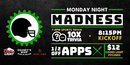 Monday Night Madness | Plymouth G Pub