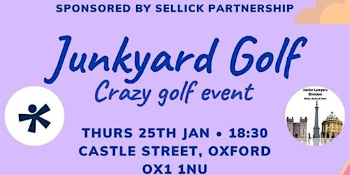 JLD BBO: Junkyard Golf and Networking | Junkyard Golf Club | Crazy Golf Oxford