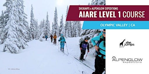 SheJumps x Alpenglow Expeditions | AIARE 1 | Palisades | CA | Palisades Tahoe