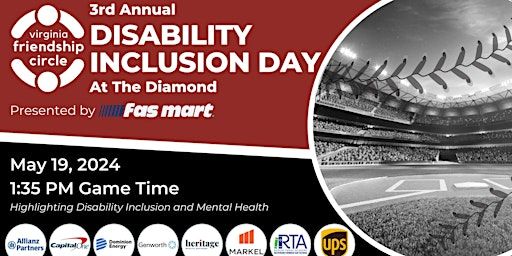 Join VA Hands & Voices at Friendship Circle's Inclusion Day at the Diamond! | The Diamond