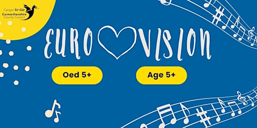 Crefft Eurovision (Oed 5+) / Eurovision Craft(Age 5+) | Carmarthen Library
