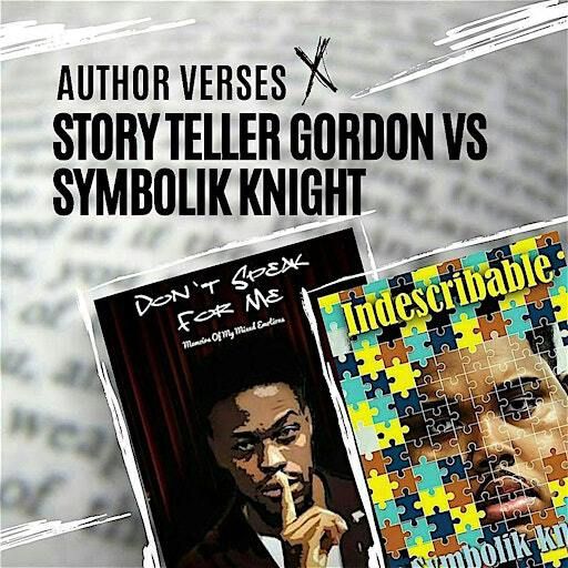 Author Verses: Story Teller Gordon & Symbolik Knight | Drip Beverage Lounge, Rogers Avenue, Brooklyn, NY, USA