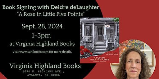 Book Signing with Deidre deLaughter | Virginia Highland Books