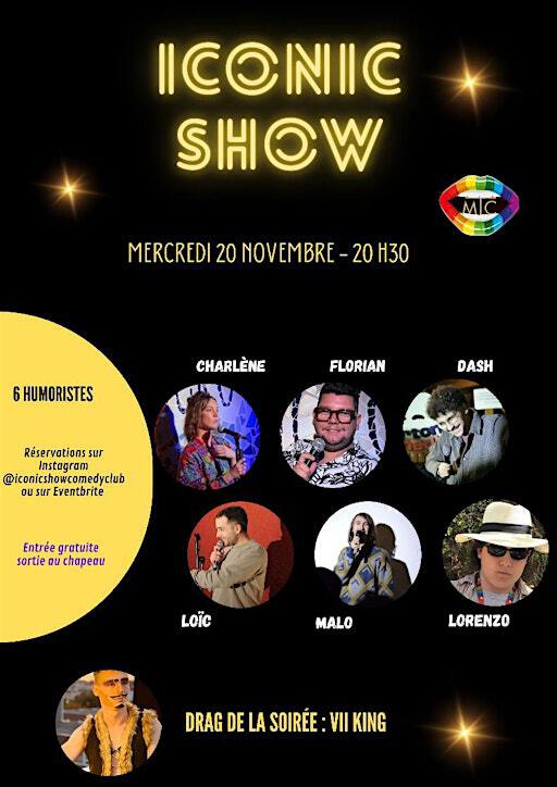 ICONIC SHOW COMEDY CLUB #4 | Nantes