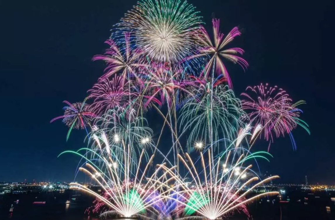 櫻島藝術烟花 | 2025日本花火大會 | 鹿兒島