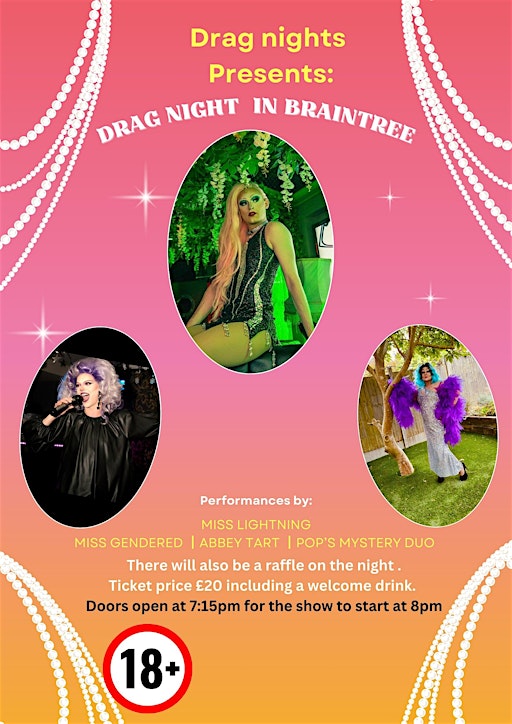 Drag night at POP ESSEX | POP ESSEX (formerly Argos)