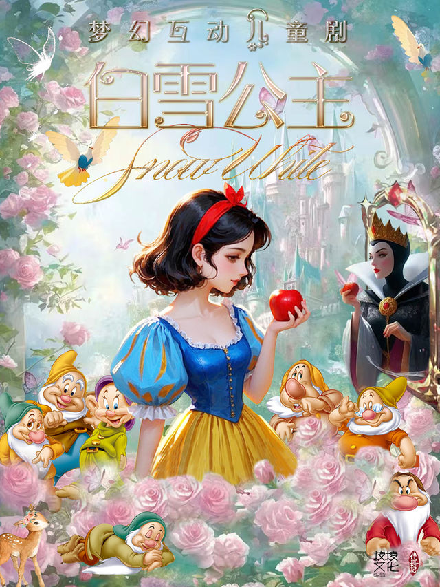 快樂六一·經典夢幻互動兒童劇《白雪公主》【無錫站】｜兒童親子 | 無錫市人民大會堂