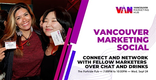 Vancouver Marketing Social: drinks, chats, good vibes, marketing | The Portside Pub