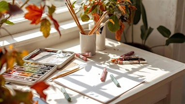 Plantes et fleurs de saison : Atelier d’aquarelle chez une pensée | 1977 Rue Centre