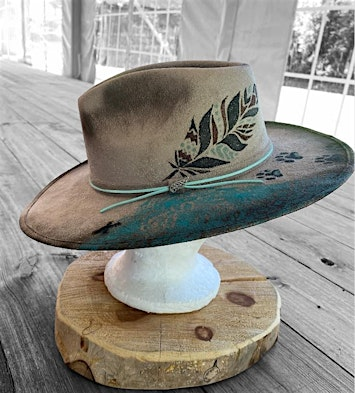 Learn & Create: Western Hats & Suede Ball Caps |Hat Lady Biz (Withee, WI) | Munson Bridge Winery