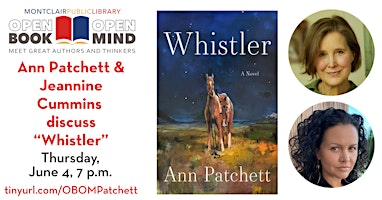 MPL's Open Book / Open Mind; Ann Patchett, "Whistler" | First Congregational Church