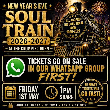 New Year's  Eve Soul Train | Crumpled Horn