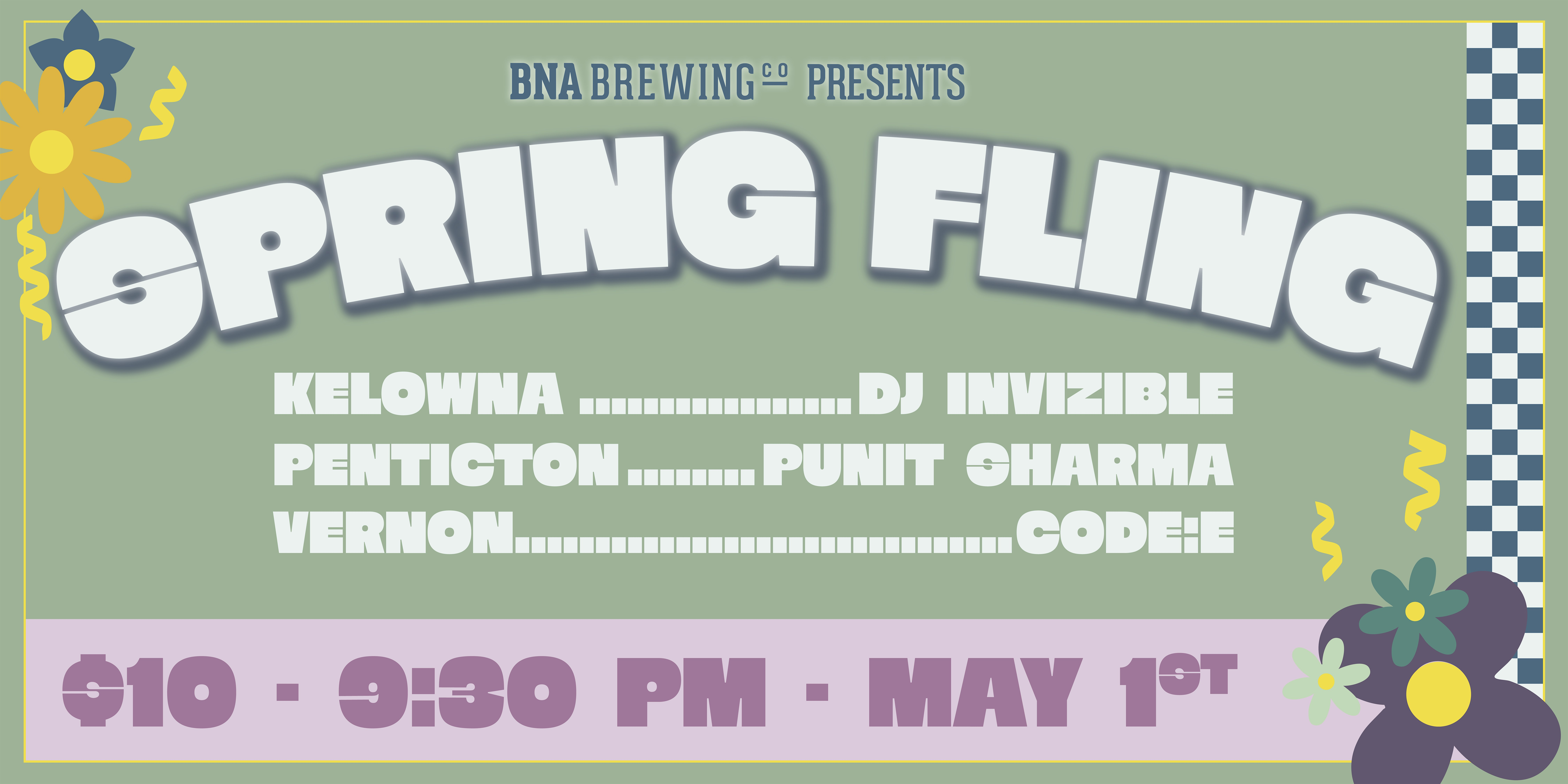 Spring Fling at BNA Penticton with PUNIT SHARMA +19 | BNA Penticton