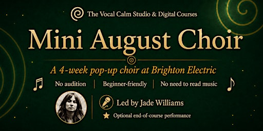 Mini August Choir Brighton | 4-Week Pop-Up Choir | No Audition | Brighton Electric Studios