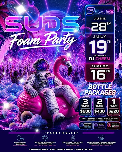 SUDS2026 AUGUST | Caribbean Cabana