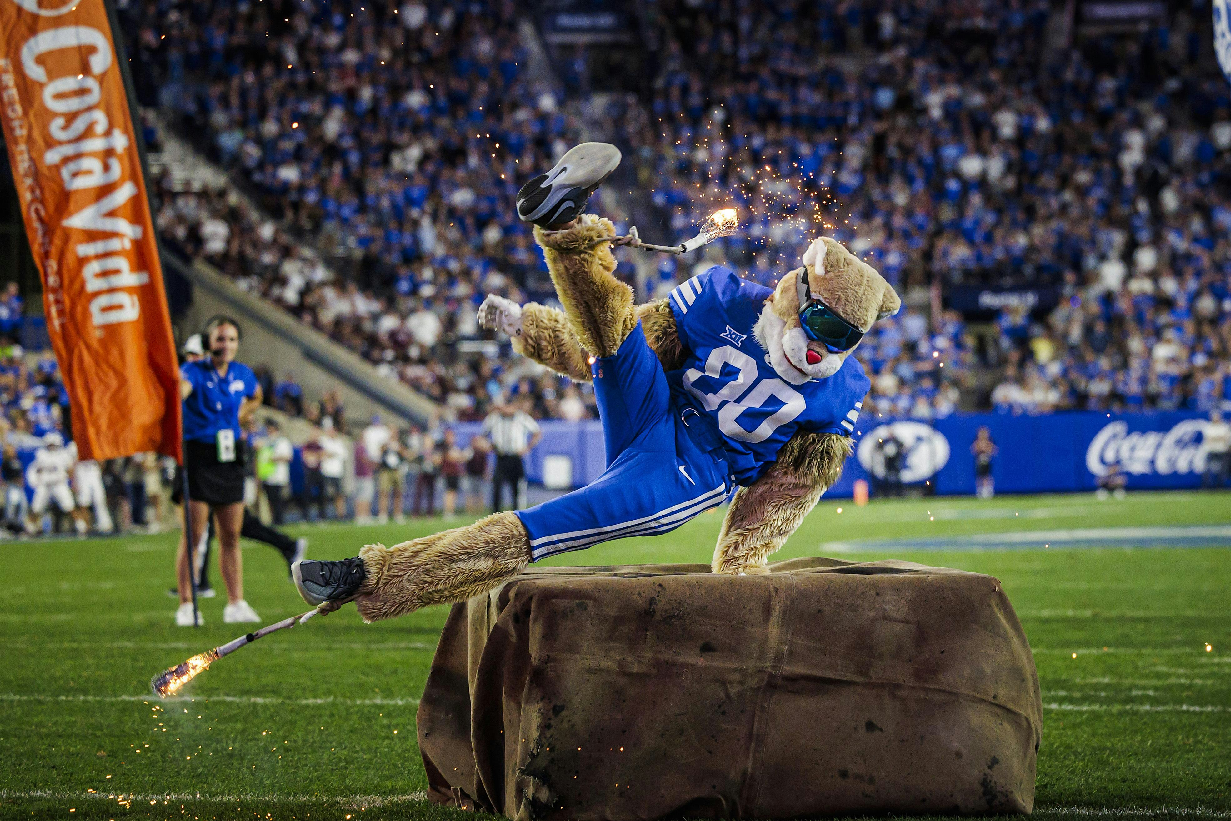 Cosmo's Game-Day Stunt Experience (Baylor) | LaVell Edwards Stadium (LES)
